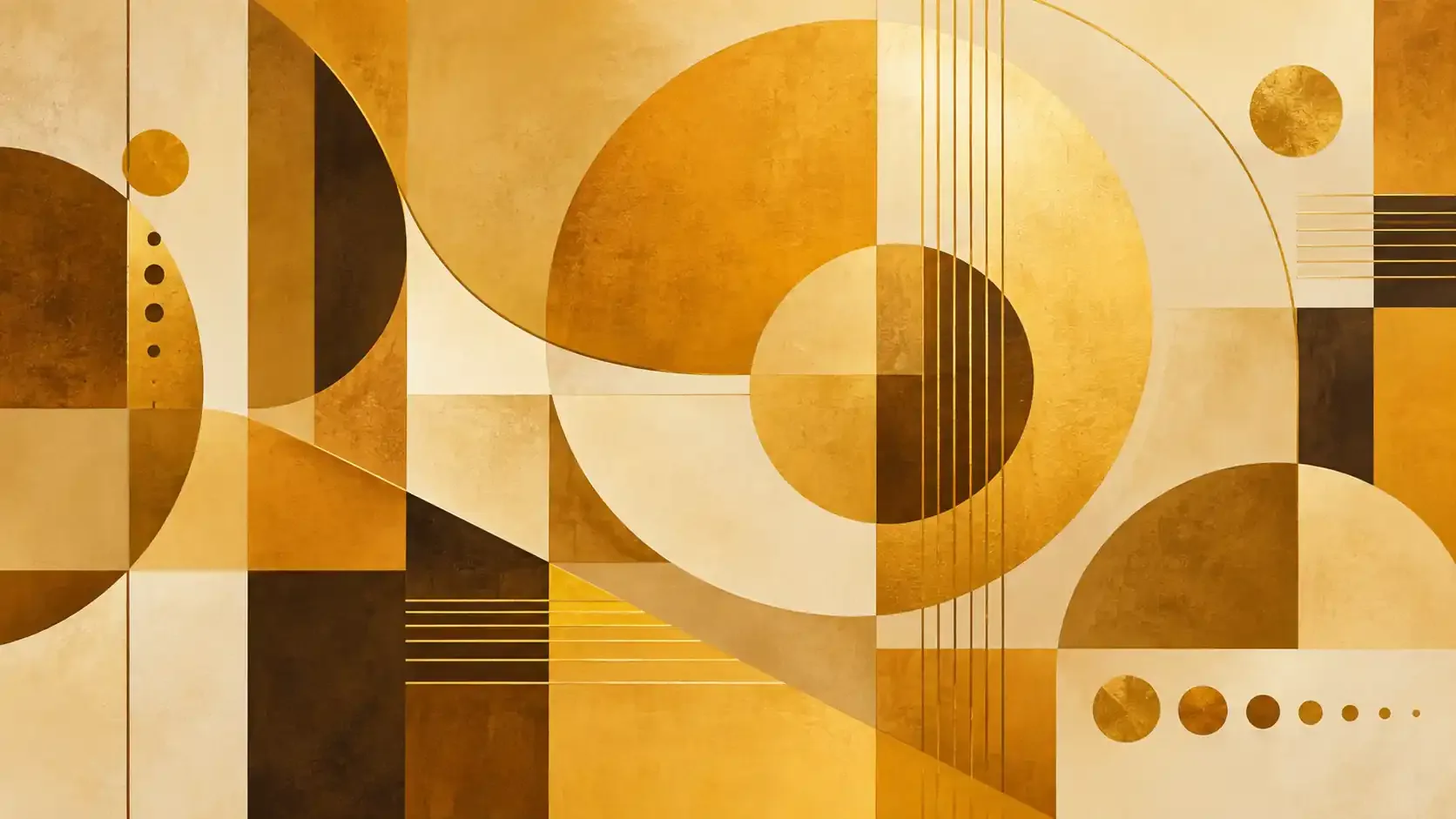 obra abstrata geométrica