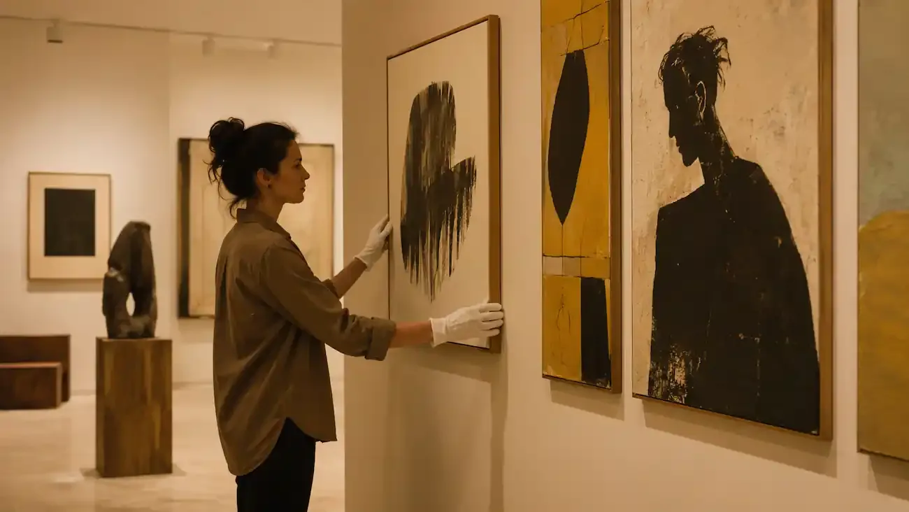 função do curador de arte