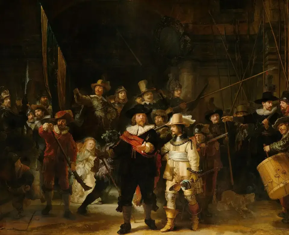 A Ronda Noturna, de Rembrandt