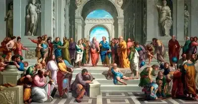 A Escola de Atenas, de Raphael