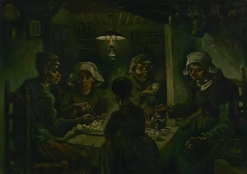Os Comedores de Batatas, de Vincent van Gogh