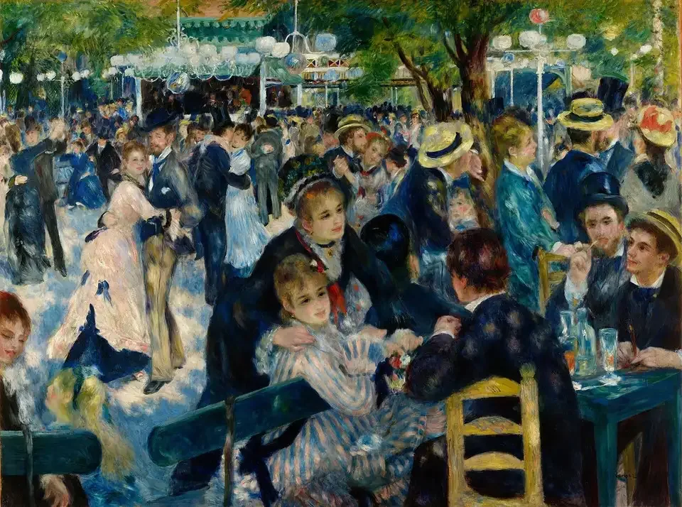 Baile no Moulin de la Galette