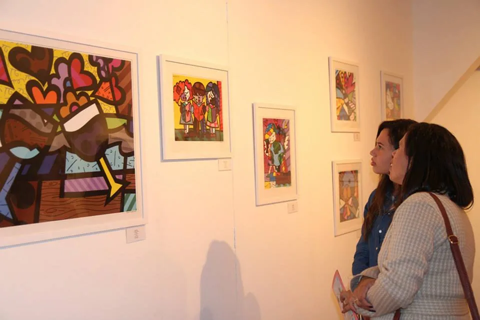 Exposição "Cores da Arte" — imagem da galeria