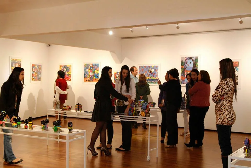 Exposição "Cores da Arte" — imagem da galeria